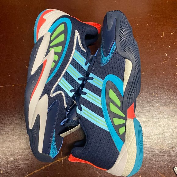 Adidas Mens Multicolor Crazy BYW 2.0 FY2207 Athletic Running Shoes Size 9 1/2 main image 4